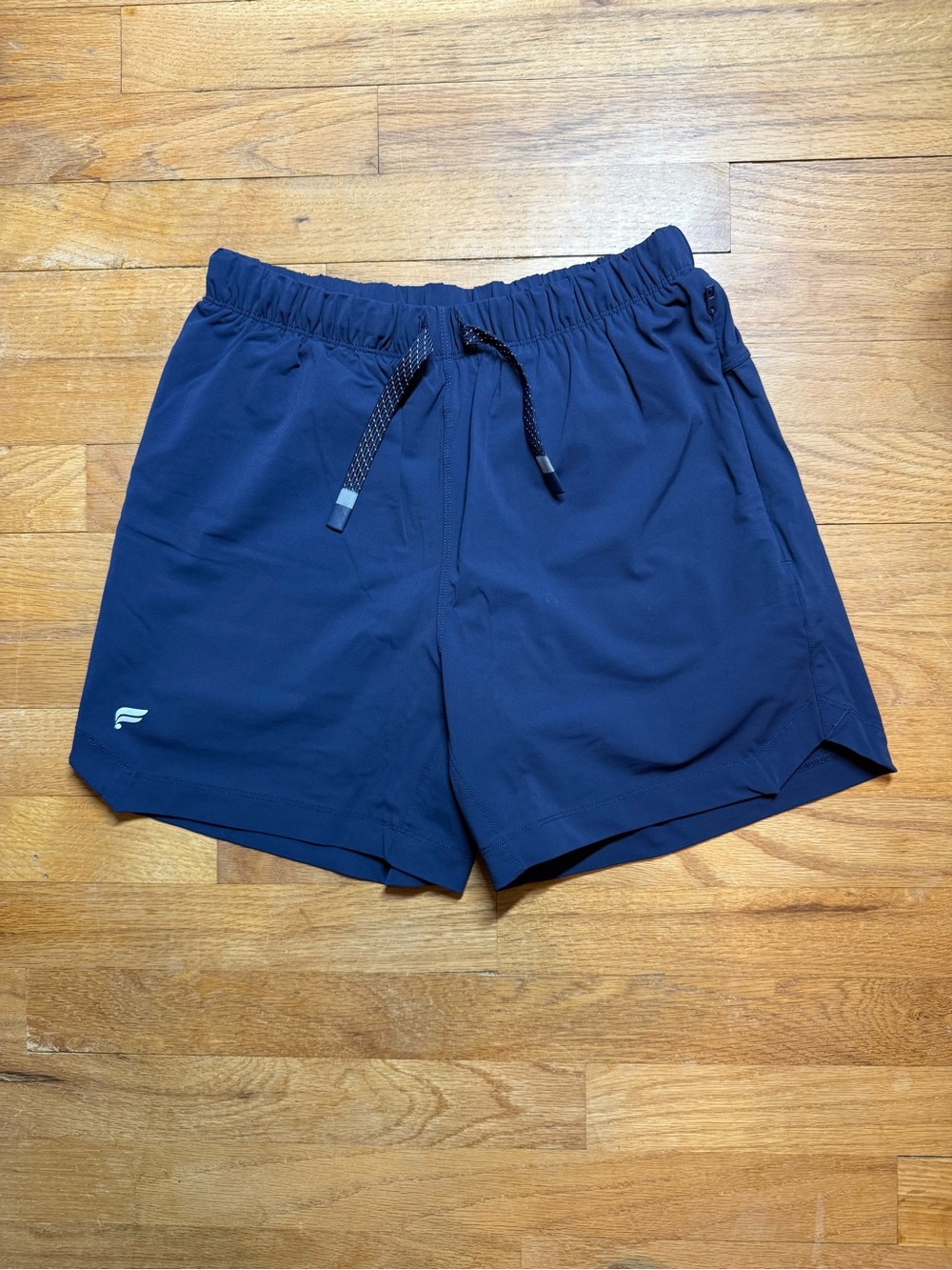 Men’s Fabletics The One Shorts with Liner size XS Navy Blue